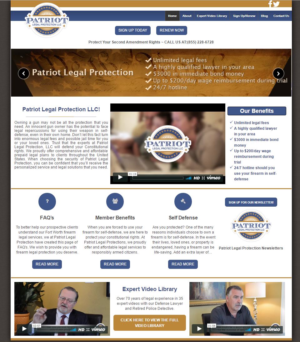 Patriot Legal Protection